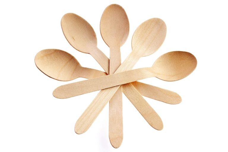 Concession Necessities Disposable Picket Cutlery Spoons, Compostable and Earth Pleasant, 6.25 Inch Size – Pack of 100 Spoons