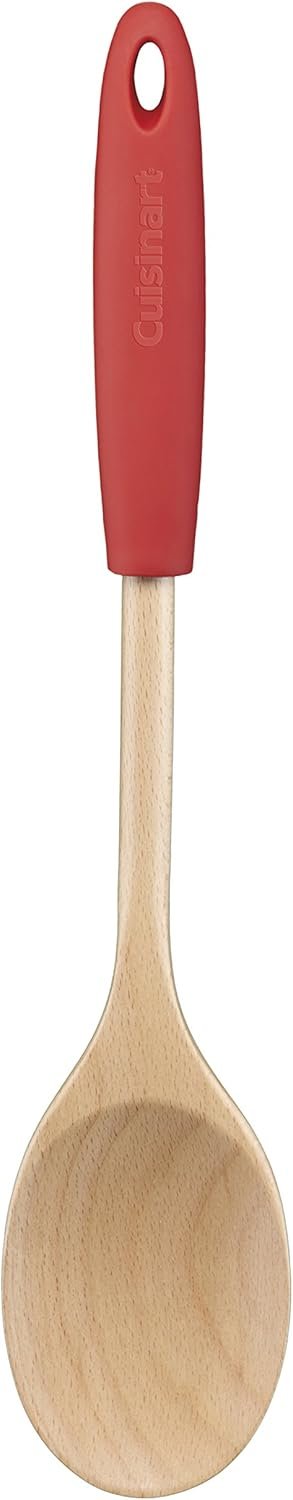 Cuisinart Silicone Beachwood Stable Spoon, Purple